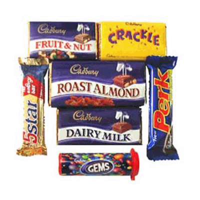 Cadbury's Assorted Chocolates to dehradun