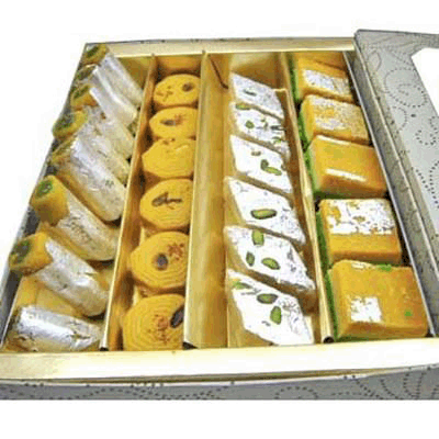 assorted kaju sweets 