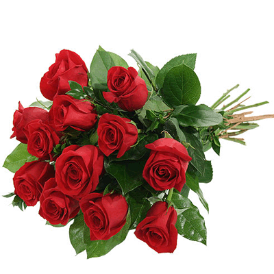 Bunch of 10 red roses to solapur