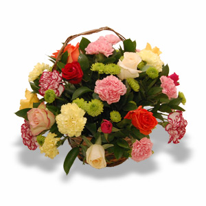 send flower basket to solapur