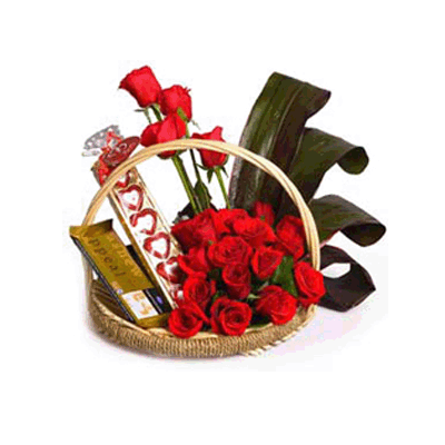 send flowers basket to solapur