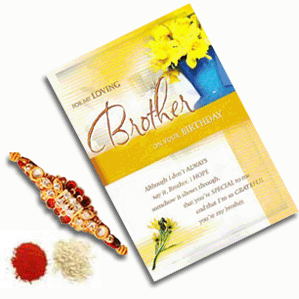 greeting and rakhi