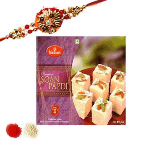 soan papdi with rakhi to solapur